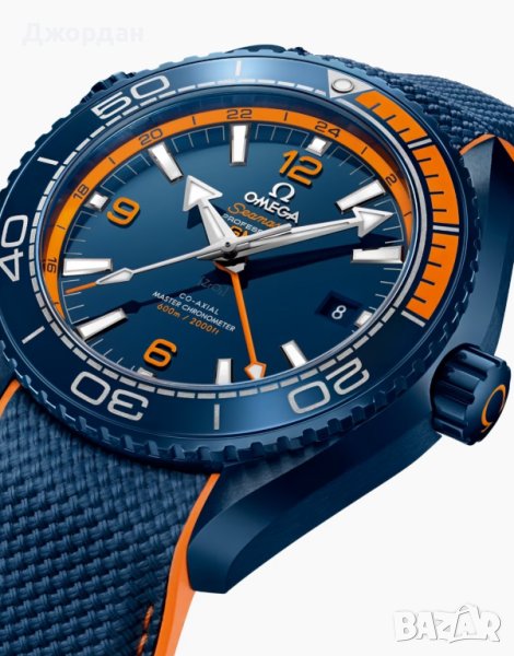 OMEGA SEAMASTER PLANET OCEAN 600M 45.5 MM, BLUE CERAMIC, снимка 1