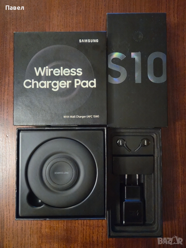 Samsung S10 аксесоари и безжично зарядно, снимка 1