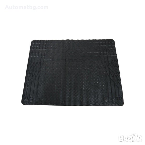 Универсална гумена стелка за автомобил Automat, 120 x 80см, Черен, снимка 1