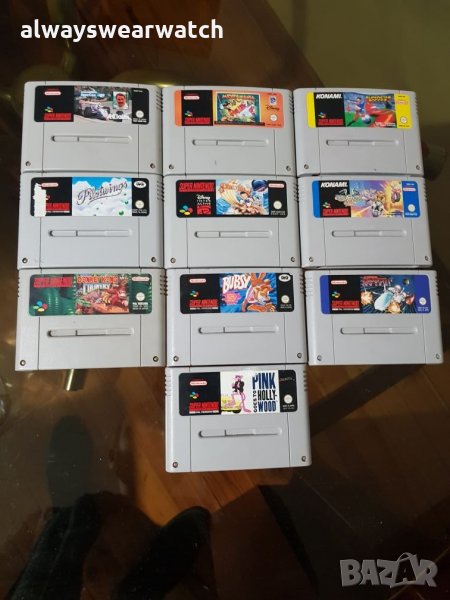 Лот Игри - дискети за Super Nintendo SNES / Игри за винтидж игрова конзола Супер Нинтендо, снимка 1