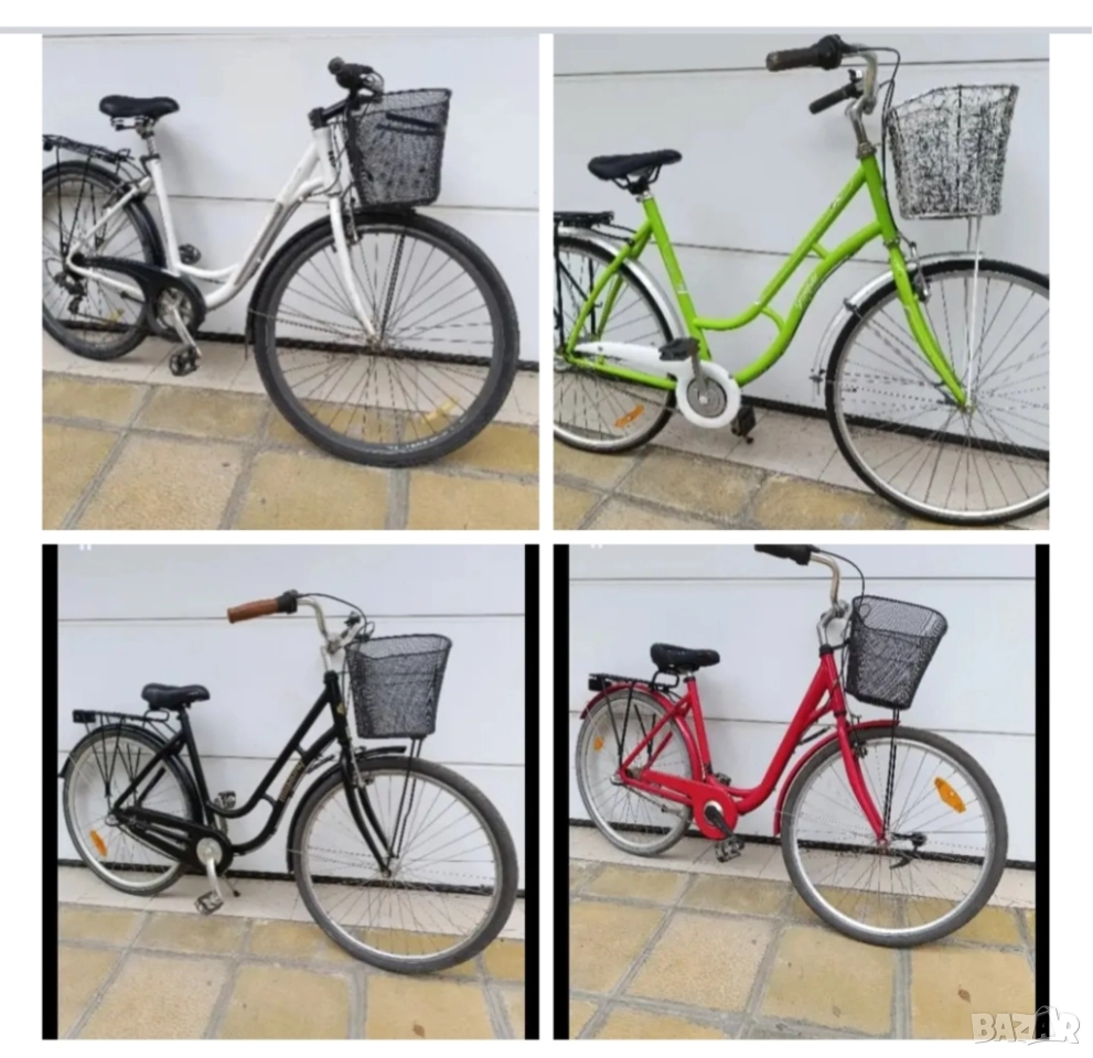 Градски велосипеди 28 цола, с кошници, снимка 1