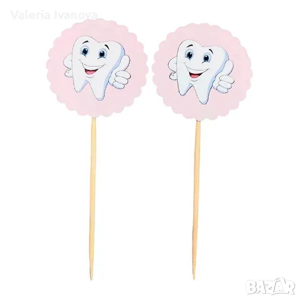 Комплект топери Моето първо зъбче, момиче, 10 броя 10141, снимка 1