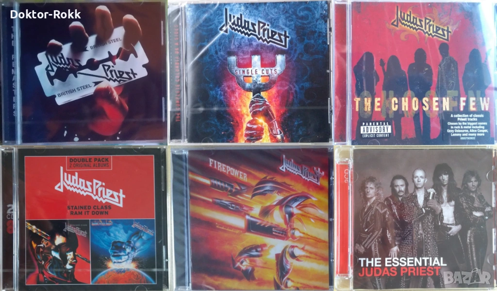 Judas Priest - оригинални запечатани дискове, снимка 1