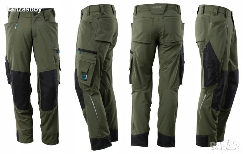 MASCOT ADVANCED TROUSERS - работен СТРЕЧ панталон 46/S КАТО НОВ , снимка 1