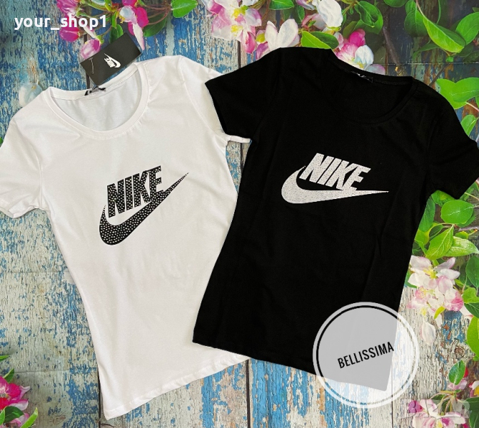 2 цвята дамска тениска Nike , снимка 1