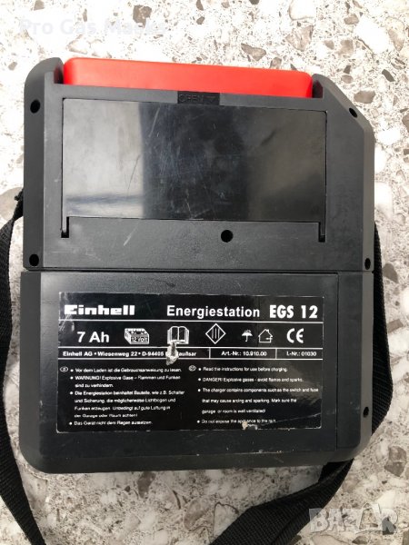 Einhell EGS 180A преносим акумулатор само за 50 лв  за Начален старт на коли, мотоциклети и други дв, снимка 1