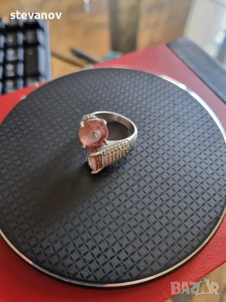 дамски сребърен пръстен, снимка 1