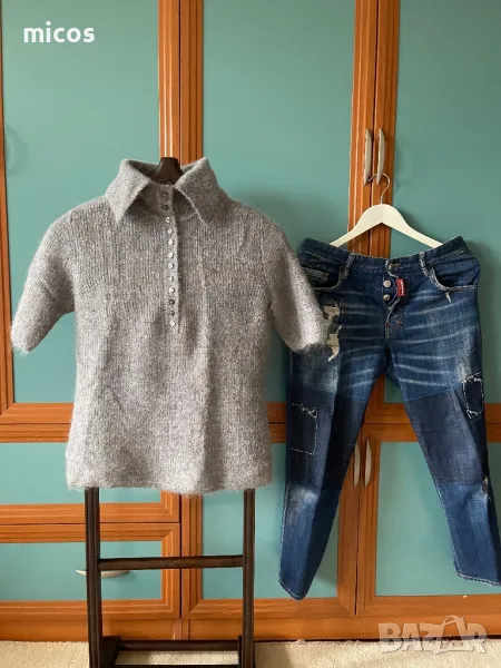 H&M от лимитираната колекция,блуза с прекрасна яка, снимка 1