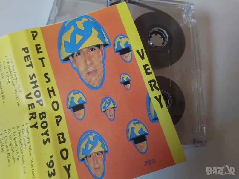 Pet Shop Boys – Very - аудио касета музика, снимка 1