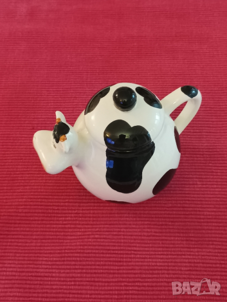 Керамична каничка за мляко,Крава. , снимка 1