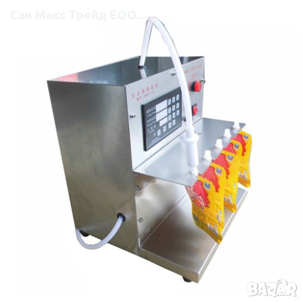 Полуавтоматична дойпак пакетираща машина за течни продукти, снимка 1