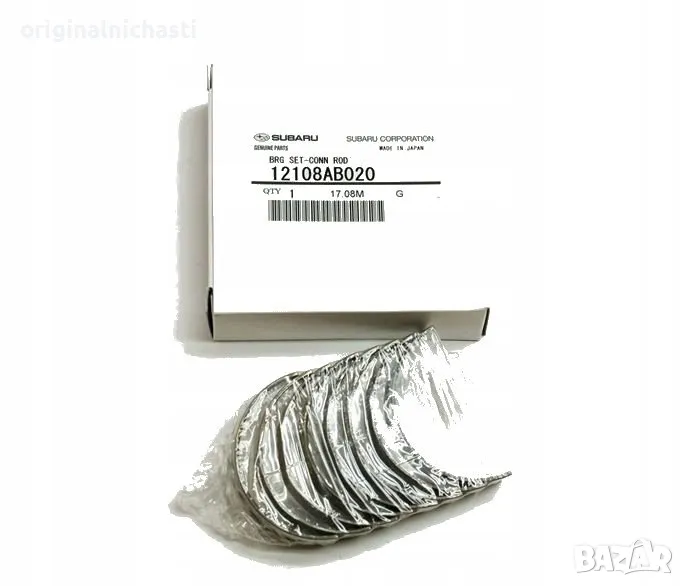 Биелни лагери стандартен размер стандарт СТД STD СУБАРУ SUBARU 12108AB020 12108-AB020 OEM SUBARU, снимка 1