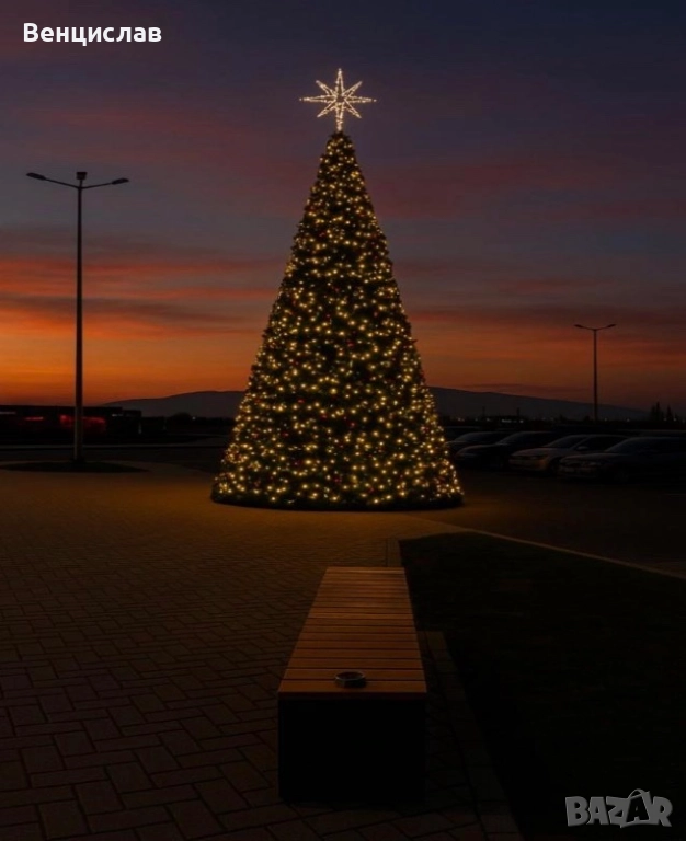 Гигантска коледна елха - 7 м височина, снимка 1