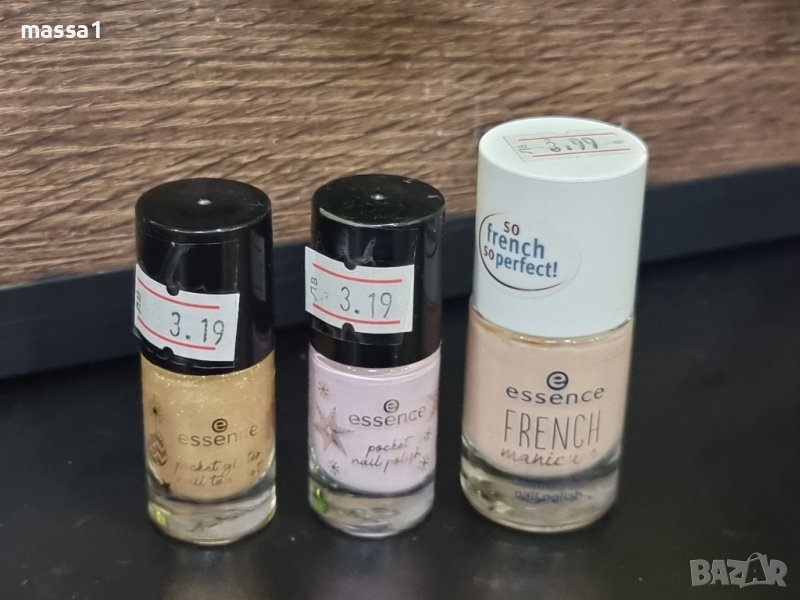 НОВО!!! Лакове на Essence общо за 5.00 лв., снимка 1