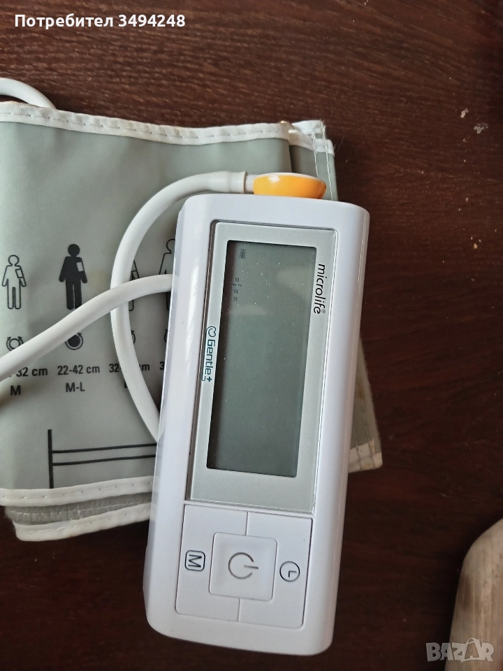 Апарат за кръвно налягане Microlife BP A1 , снимка 1