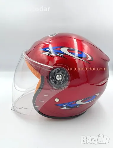 Отворена детска мото каска скутер мотопед, снимка 1