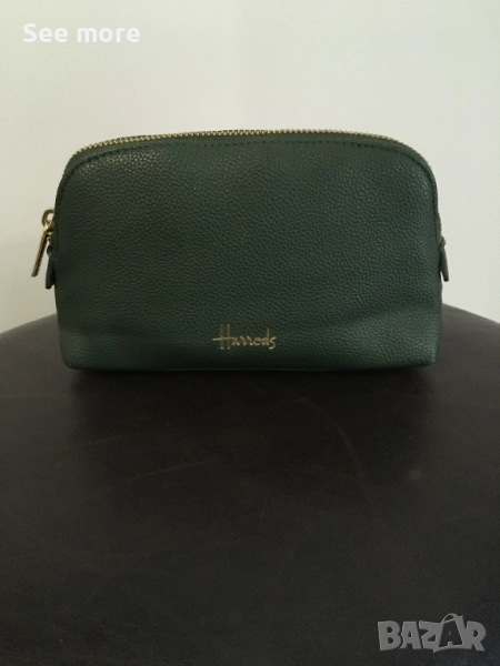 HARRODS  несесер естествена кожа, снимка 1