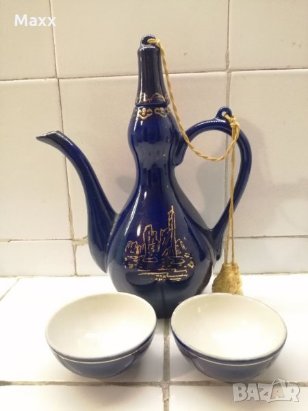 Продавам стар порцеланов сервиз за чай от Северна Корея, снимка 1