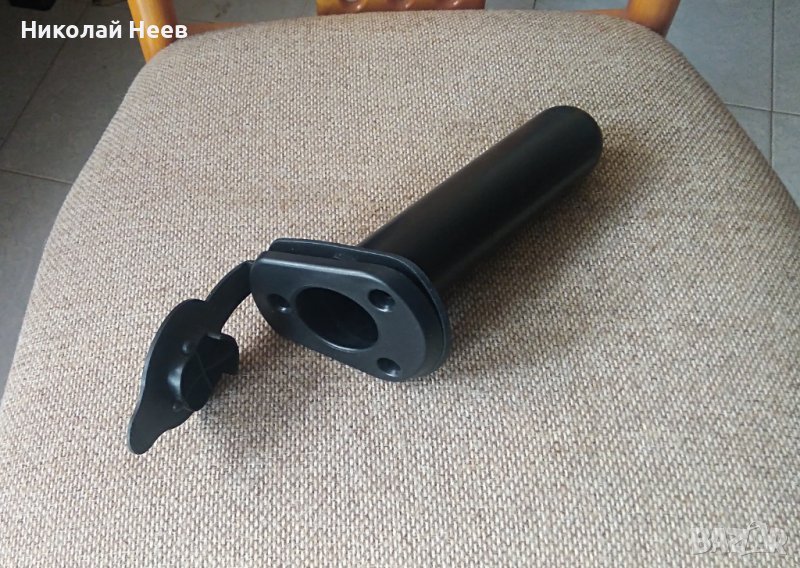 Стойка за въдица за вграждане с предпазен капак., снимка 1