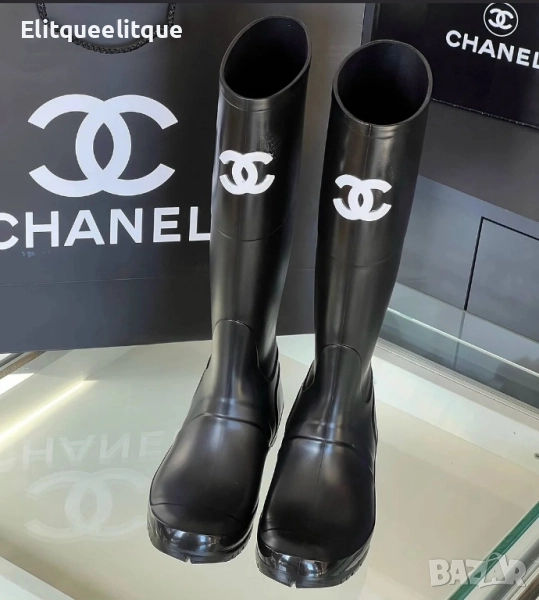 дамски ботуши chanel, снимка 1