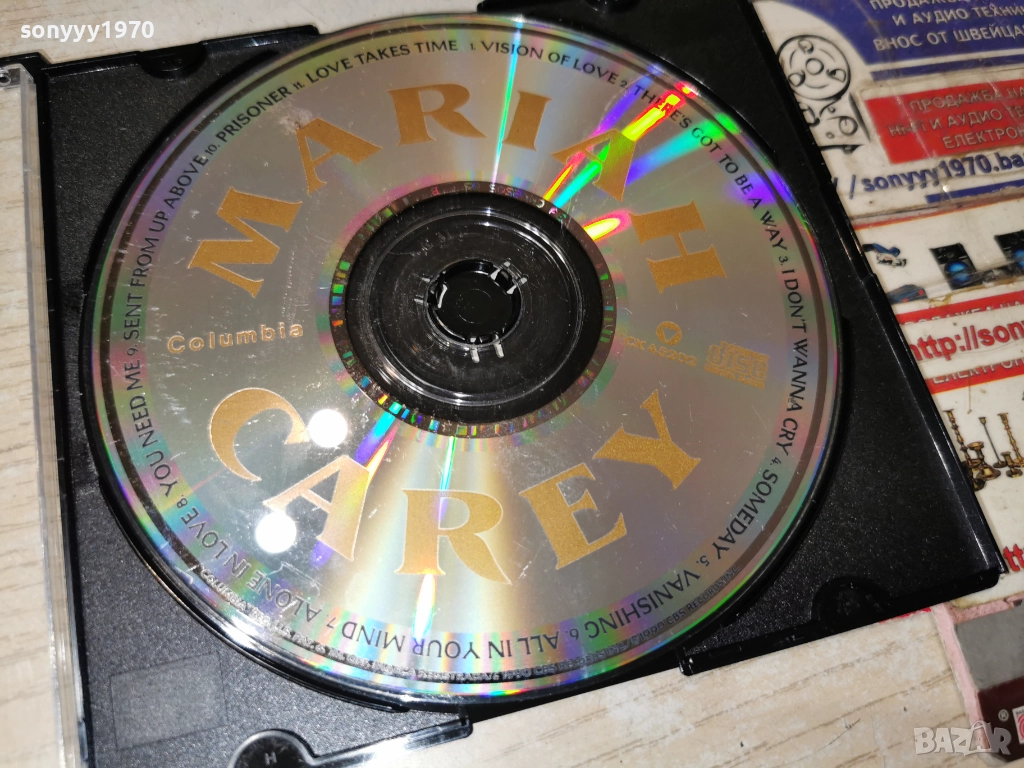 MARIAH CAREY CD 1412250748, снимка 1