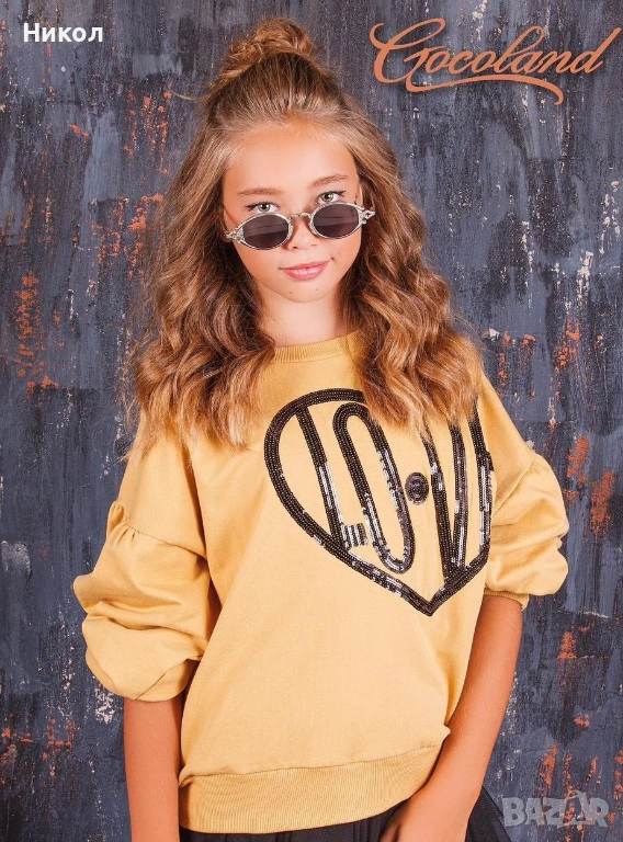 Тийн блуза Gocoland Love, лека вата, в страхотен цвят 🎨 , снимка 1