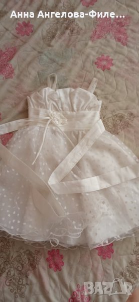 Детска булчинска или шаферска рокля, снимка 1