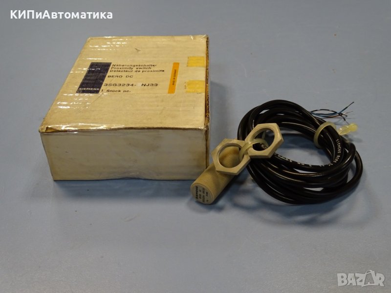 индуктивен сензор Siemens Bero DC 3SG3234-ONJ33 Proximity Switch, снимка 1