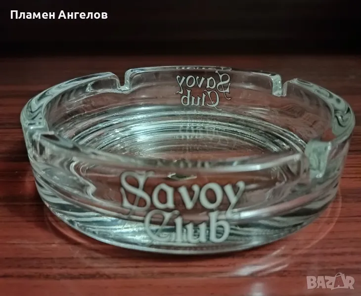 стъклен пепелник , снимка 1