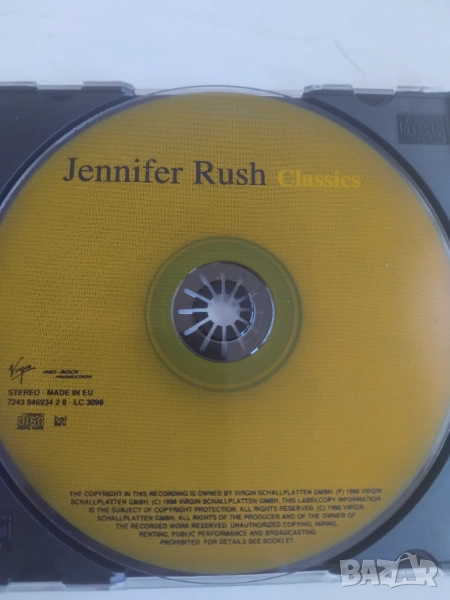Jennifer Rush - Classics - матричен диск музика, снимка 1