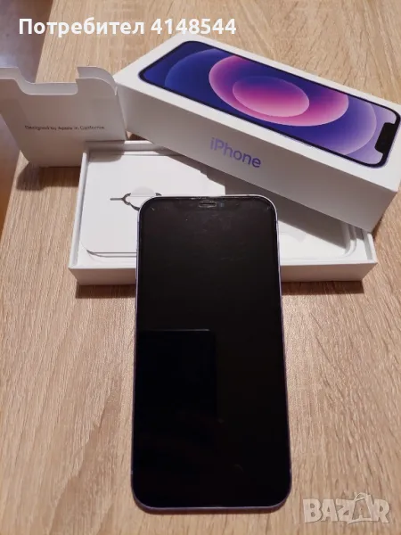 Iphone 12, 64 GB PURPLE , снимка 1