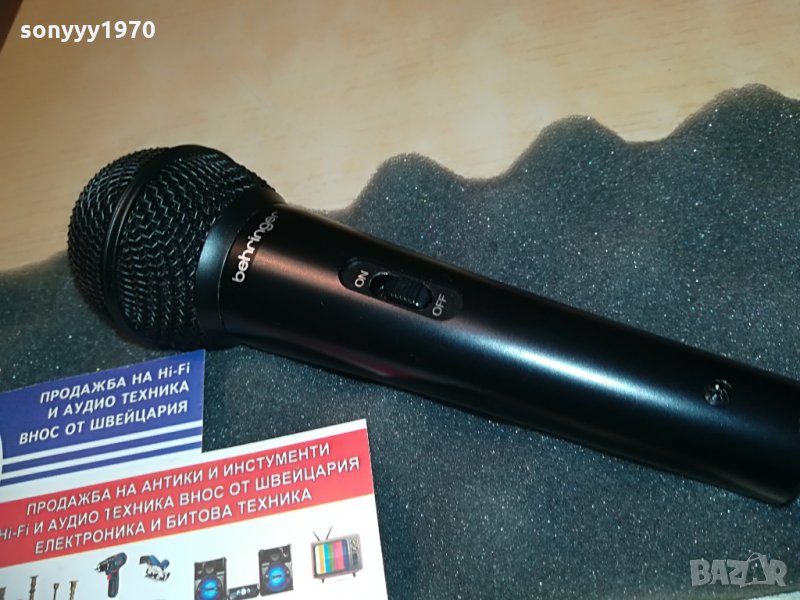 behringer profi microphone-внос швеицария, снимка 1