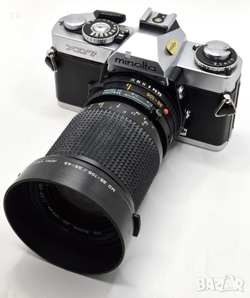 Minolta XD 7 с обектив Minolta 35-105mm Macro , снимка 1