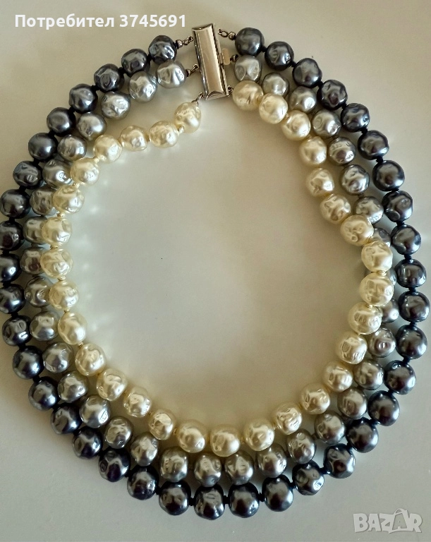 Разкошна перлена огърлица, снимка 1
