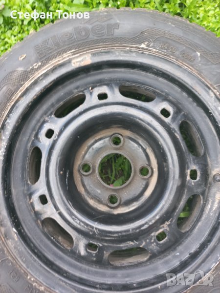 гума с джанта 175/65 r14 със 4 отвора  20 лева, снимка 1