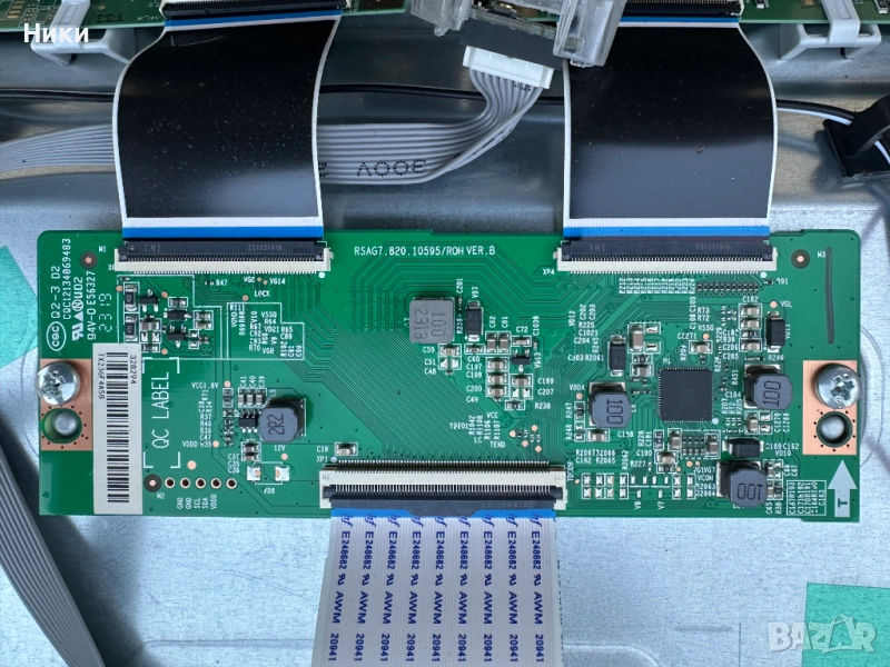 T-Con RSAG7.820.10595/ROH VER.B, снимка 1