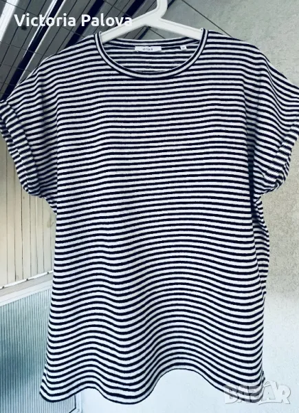 Блуза/тениска модерно райе, снимка 1