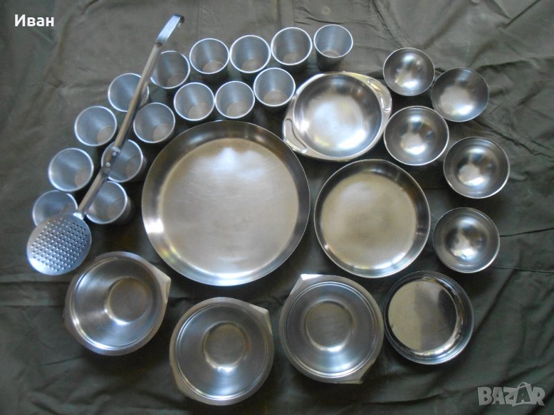 Съдове от алпака за хранене, снимка 1