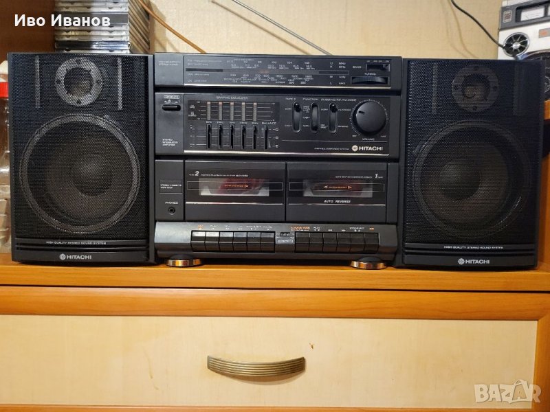 Касетофон Hitachi MS-W560E, снимка 1