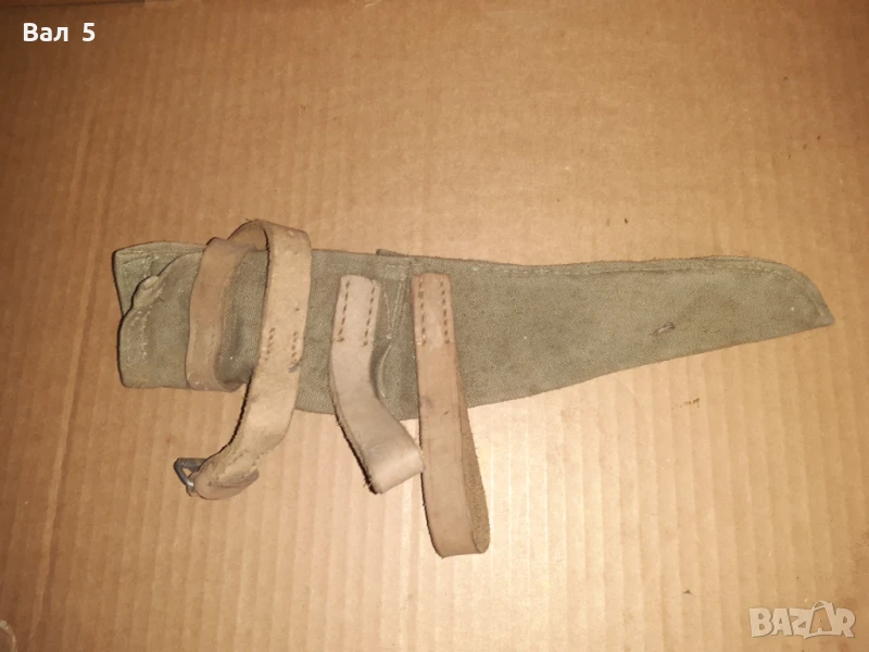 Носач , калъф , лопус за войнишка кирка , шанцов инструмент, снимка 1