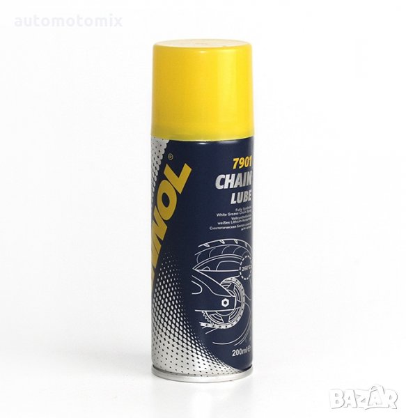 СПРЕЙ ЗА ВЕРИГИ, СМАЗКА ЗА ВЕРИГИ MANNOL 200ml.- 7901, снимка 1