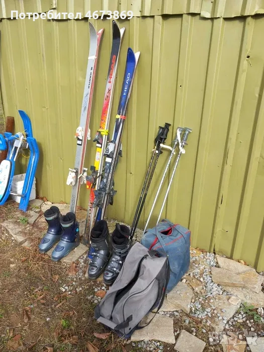 Ски комплект Heat и Castelo, снимка 1