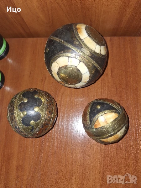 Стари Декоративни сфери топки, снимка 1
