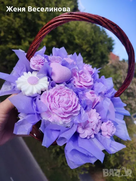 Кошница с ароматни сапуни, снимка 1