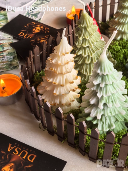 Коледни свещи, снимка 1