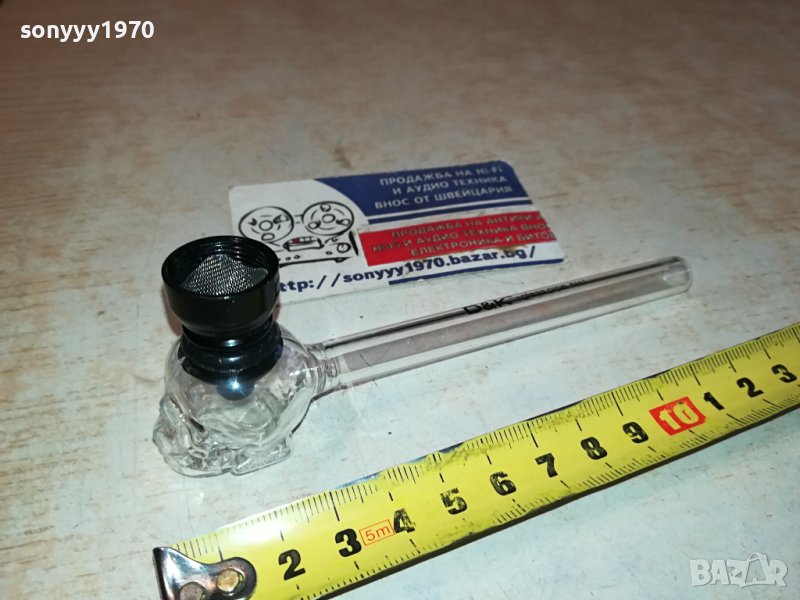 D&K GLASS PIPE-ЛУЛА ЗА ПУШЕНЕ 1101241755, снимка 1