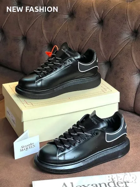Мъжки Кожени Обувки ✨ Alexander McQueen , снимка 1