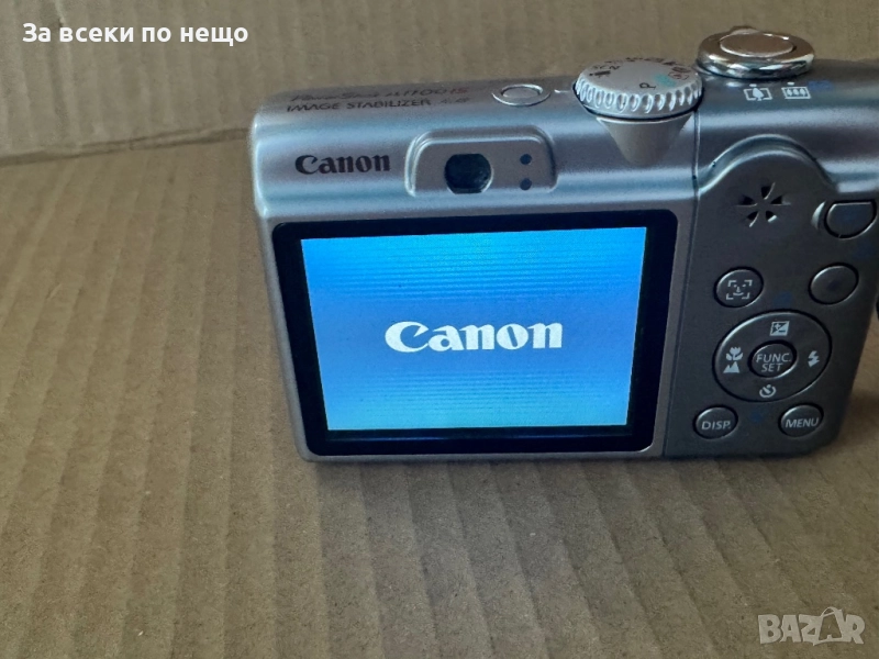 ЗА ЧАСТИ! Цифров фотоапарат Canon PowerShot A1100 IS , 12.1mp, снимка 1