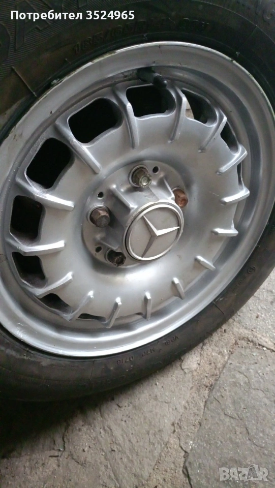 лети джанти 14 Мерцедес 123, снимка 1