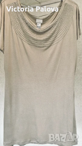 Тънка нежна блуза H&M 100% вискоза, снимка 5 - Корсети, бюстиета, топове - 50959048